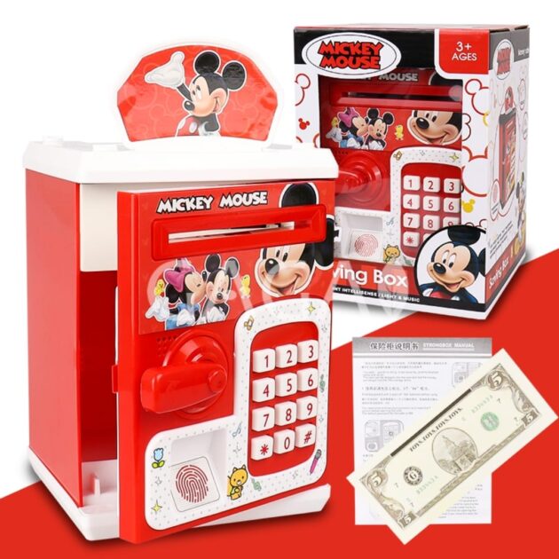 خزنة إلكترونية ببصمة ميكي