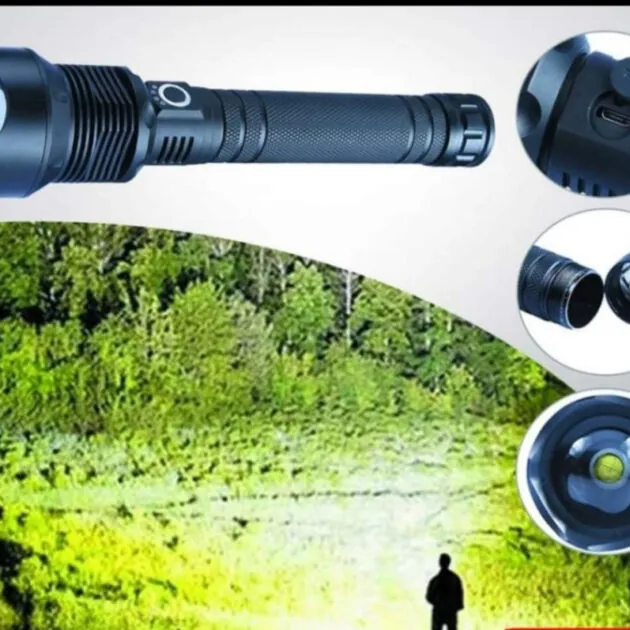أقوى مصباح يدوي LED P90