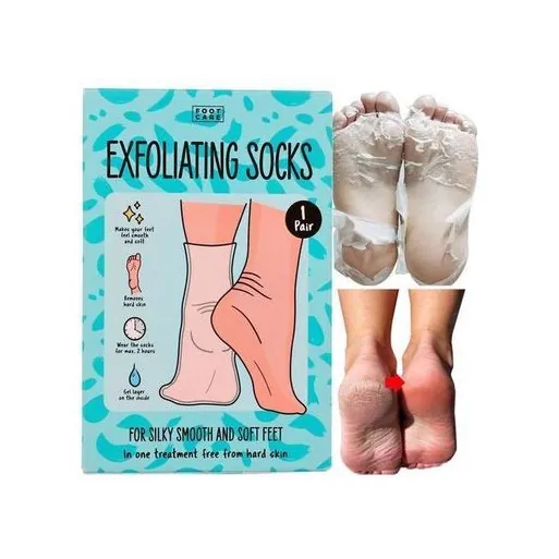 ⁦PAIRE CHAUSSETTES EXFOLIANTE زوج من الجوارب المقشرة للعناية المضادة للتصلب⁩ - الصورة ⁦4⁩