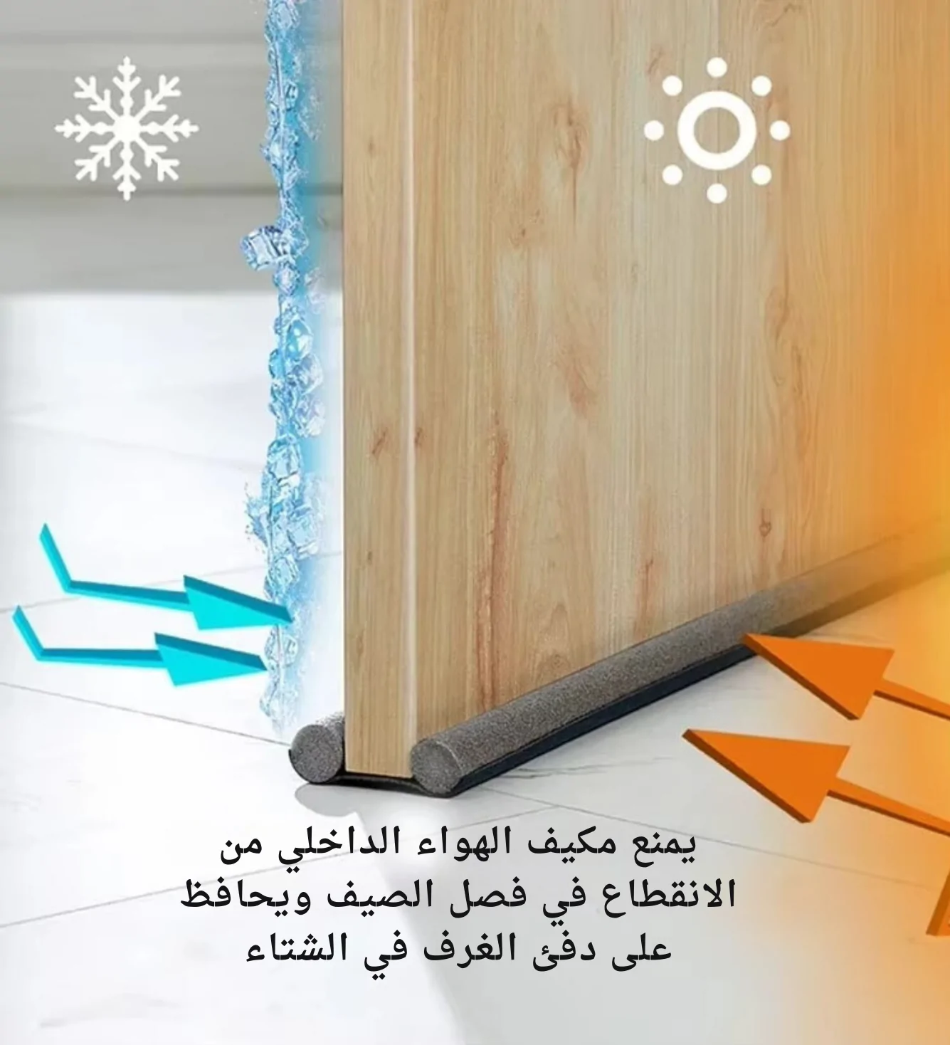 ⁦سدادة سفلية للباب (10 قطع)⁩ - الصورة ⁦11⁩